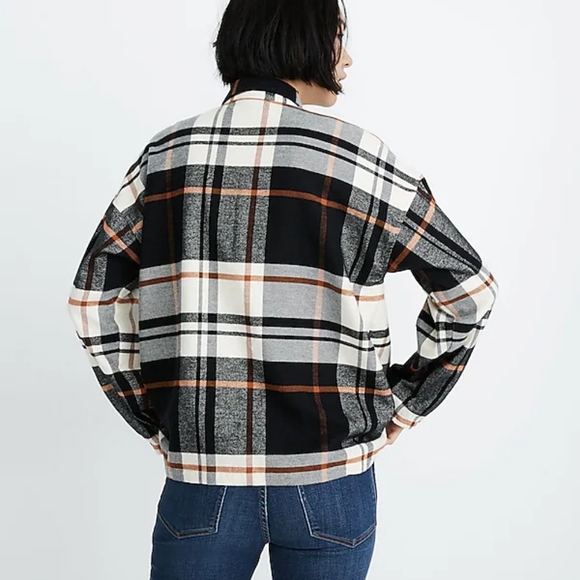 201 MADEWELL Flannel Bromley Shirt - Picture 2 of 4